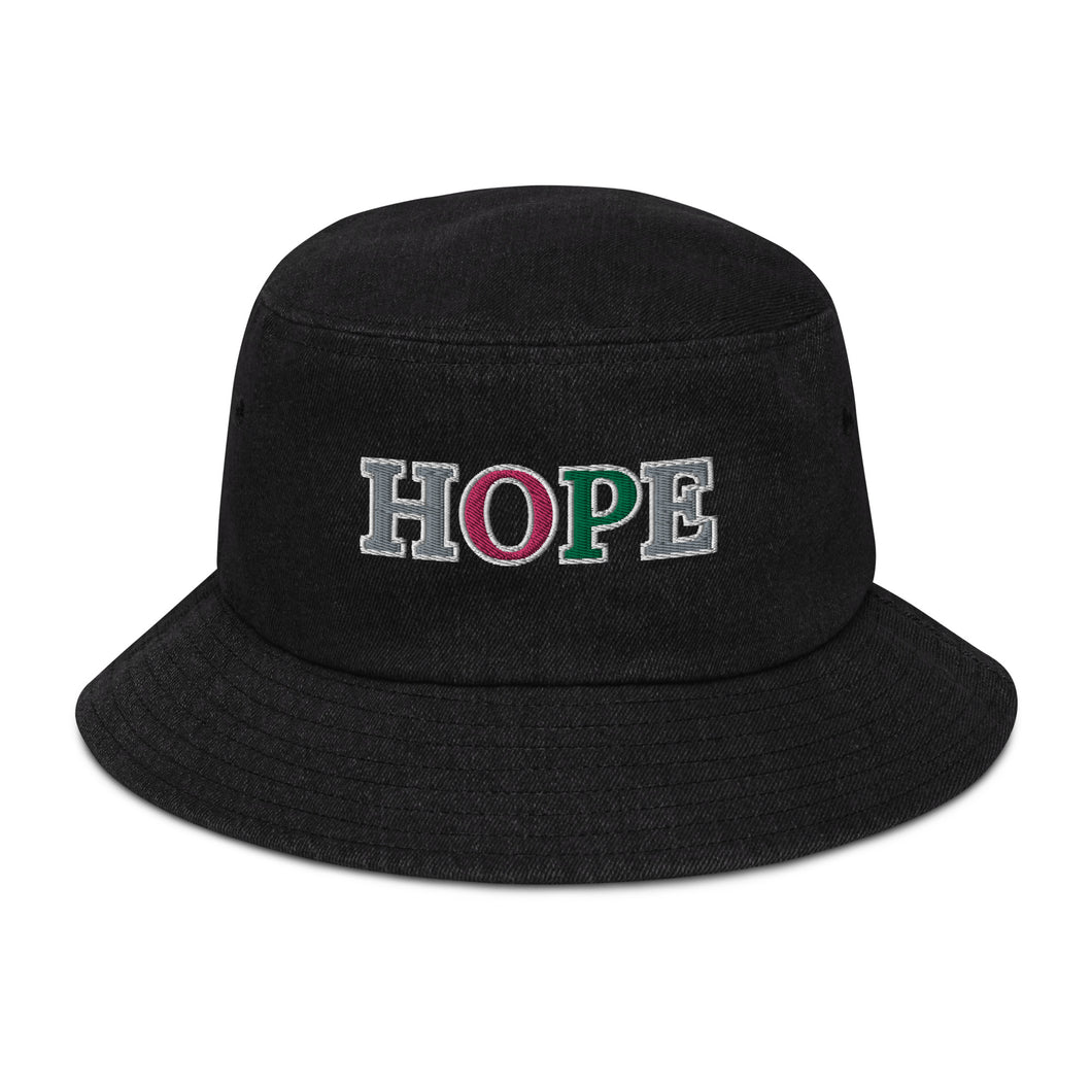 HOPE Denim bucket hat