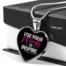 Load image into Gallery viewer, Use Your Words to Inspire - Heal Thrive Dream Boutique
