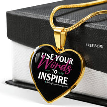 Load image into Gallery viewer, Use Your Words to Inspire - Heal Thrive Dream Boutique
