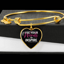 Load image into Gallery viewer, Use Your Words to Inspire - Heal Thrive Dream Boutique
