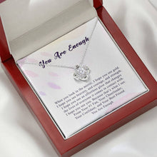 Load image into Gallery viewer, You Are Enough Necklace - Heal Thrive Dream Boutique
