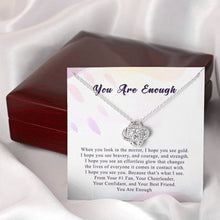 Load image into Gallery viewer, You Are Enough Necklace - Heal Thrive Dream Boutique
