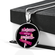 Load image into Gallery viewer, Eat sleep travel repeat
