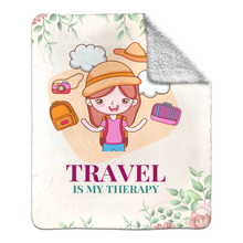 Load image into Gallery viewer, Travel is my Therapy
