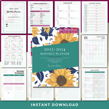 Load image into Gallery viewer, 2023-2024 Monthly Planner
