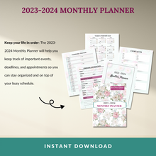 Load image into Gallery viewer, 2023-2024 Monthly Planner
