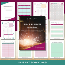 Load image into Gallery viewer, Bible Planner For Survivors
