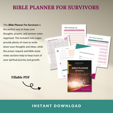 Load image into Gallery viewer, Bible Planner For Survivors
