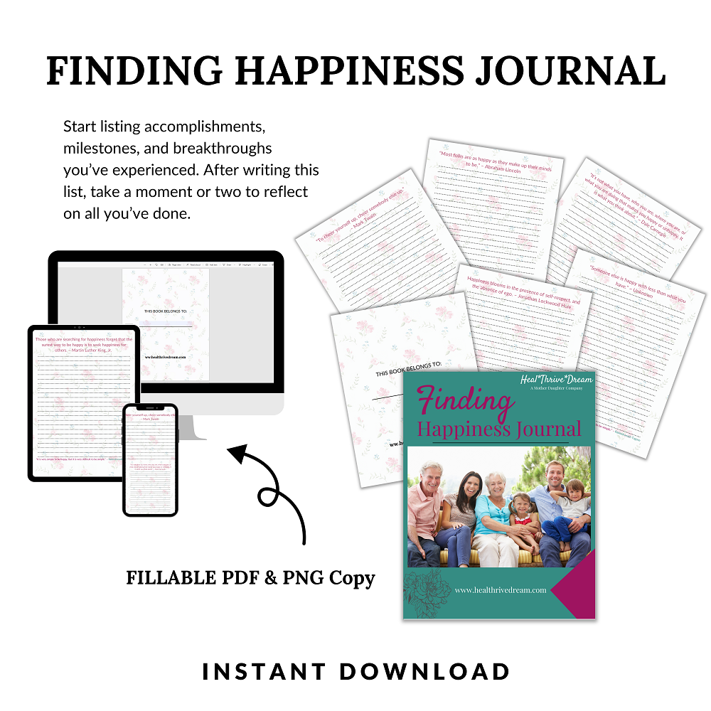 Finding Happiness Journal