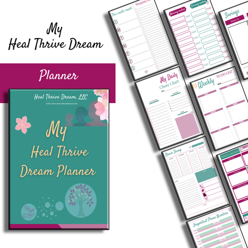 My Heal Thrive Dream Planner - Heal Thrive Dream Boutique