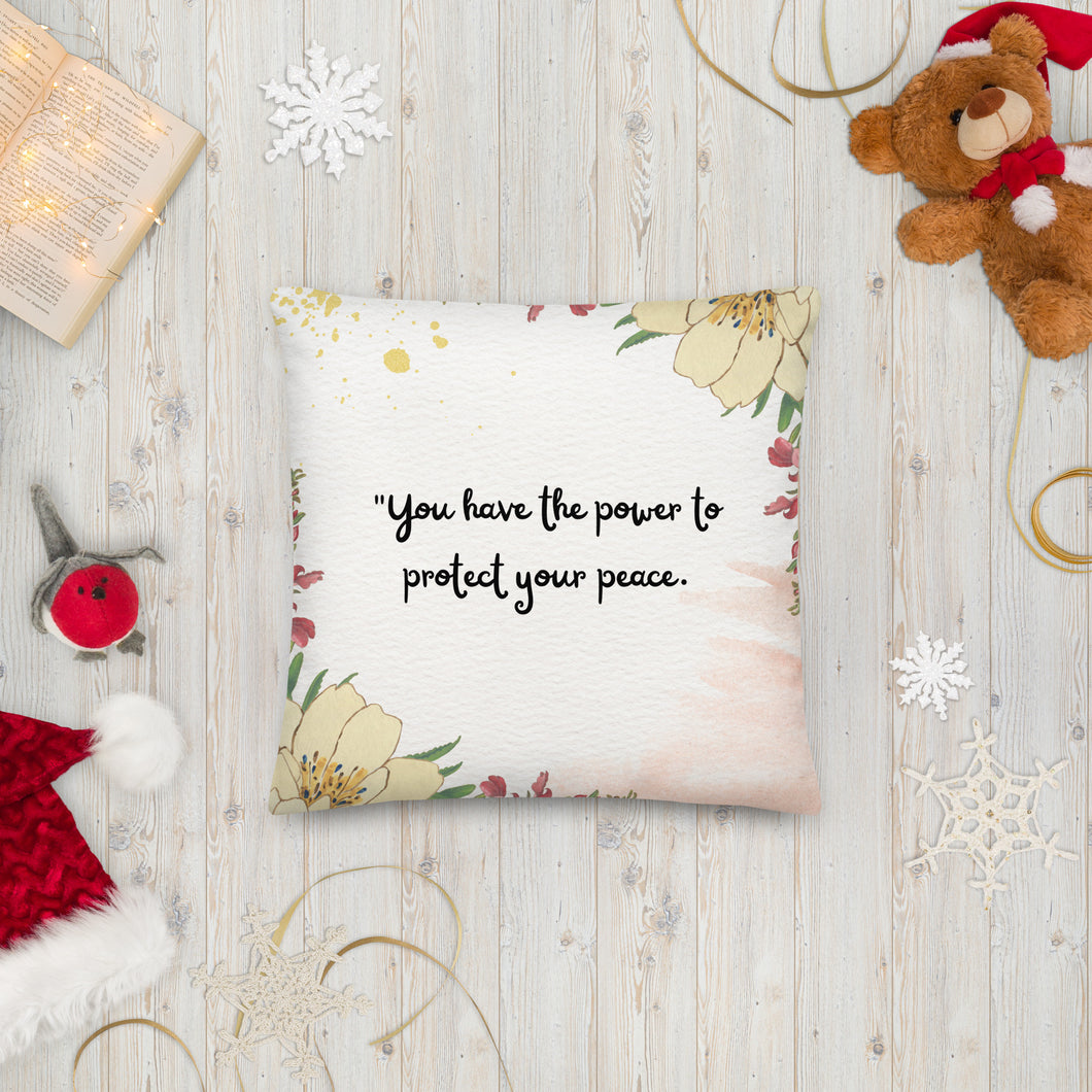 You have the power to protect your peace.