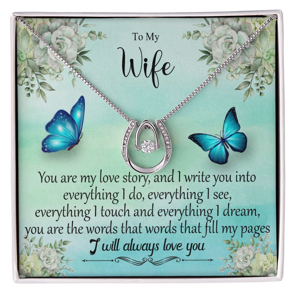 To my wife
