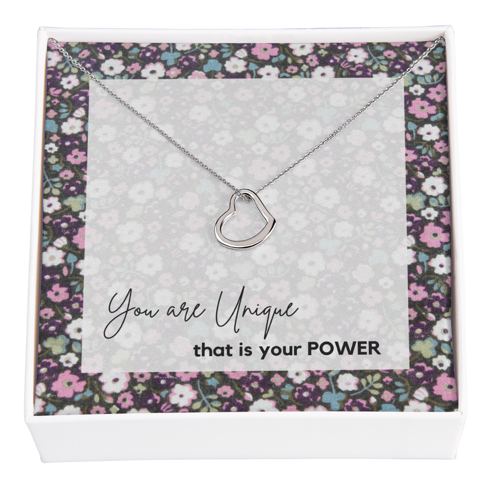 You are Unique that is your POWER