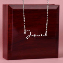 Load image into Gallery viewer, Signature style name necklace
