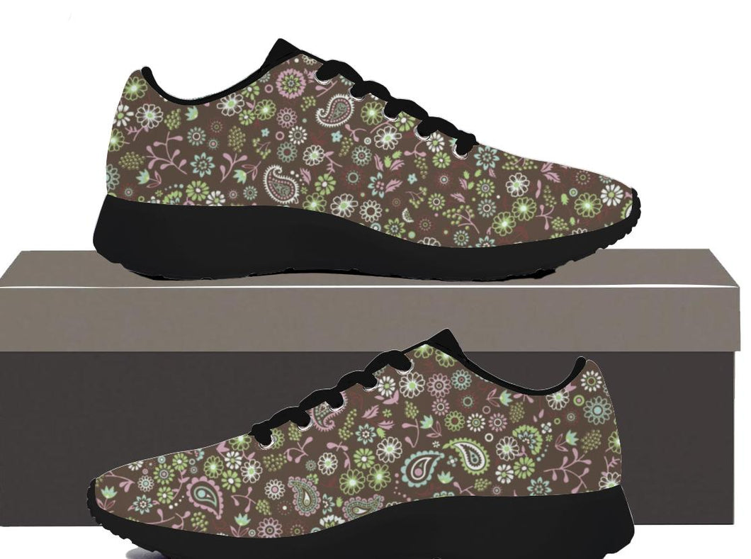 Paisley n Flowers - Kids Sneakers