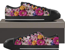 Load image into Gallery viewer, Floral Flowers - Kids Lowtop
