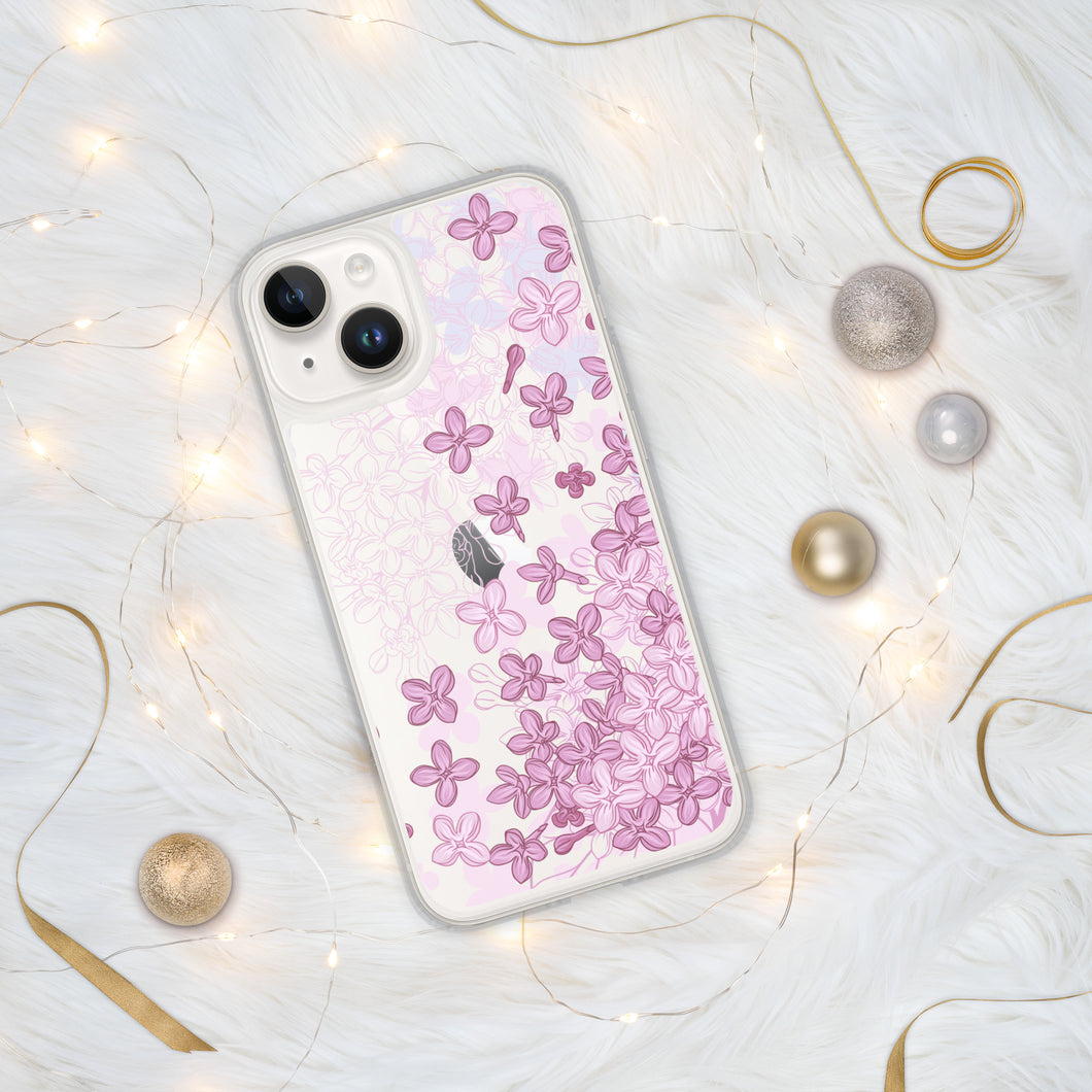 Pink Flowers iPhone Case