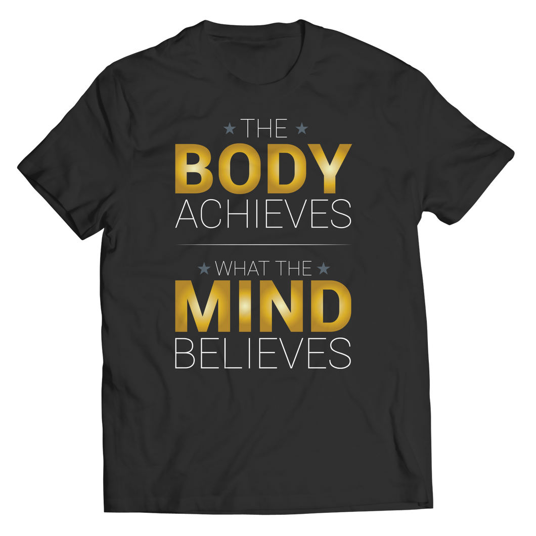 The body achieves what the mind believes