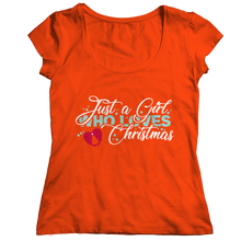 Load image into Gallery viewer, Just A Girl Who Loves Christmas
