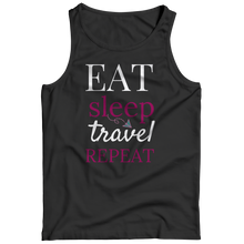 Load image into Gallery viewer, Eat sleep travel repeat
