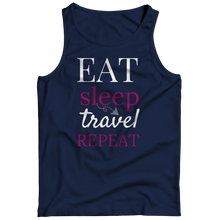 Load image into Gallery viewer, Eat sleep travel repeat
