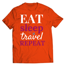 Load image into Gallery viewer, Eat sleep travel repeat
