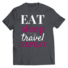 Load image into Gallery viewer, Eat sleep travel repeat
