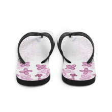Load image into Gallery viewer, Lilac Flowers Flip-Flops
