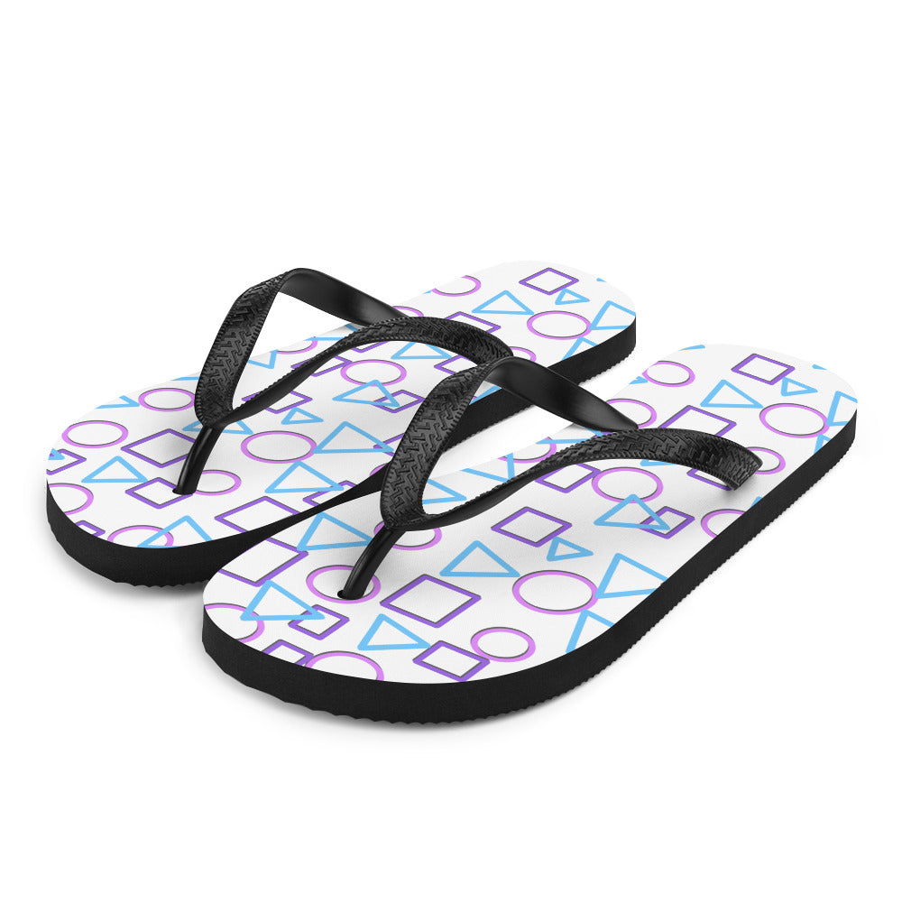 Jumbled Shapes Flip-Flops