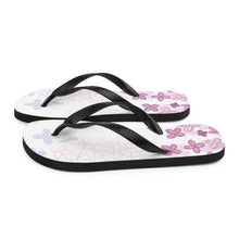 Load image into Gallery viewer, Lilac Flowers Flip-Flops
