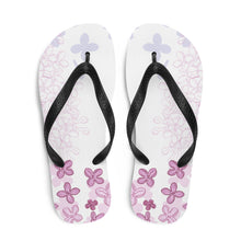 Load image into Gallery viewer, Lilac Flowers Flip-Flops
