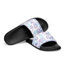 Load image into Gallery viewer, Jumbled Shapes Women&#39;s slides
