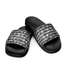 Load image into Gallery viewer, Grey Abstract Women&#39;s slides
