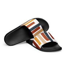Load image into Gallery viewer, Boho Shapes Women&#39;s slides
