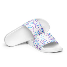 Load image into Gallery viewer, Jumbled Shapes Women&#39;s slides
